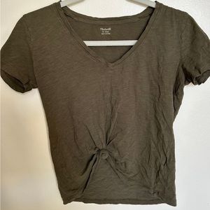 Madewell Olive Green T-Shirt